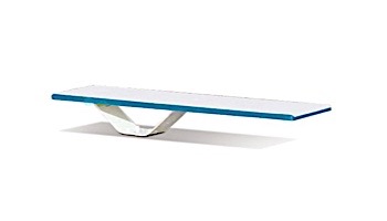 SR Smith Frontier II Jump Stand with Frontier II Board Complete | 6' Marine Blue with White Tread | 68-209-58663