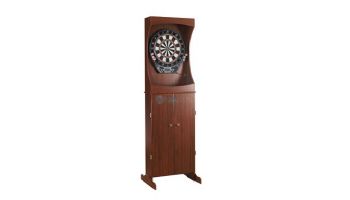 Hathaway Outlaw Free Standing Dartboard and Cabinet Set | Cherry | NG1040 BG1040