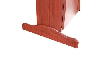 Hathaway Outlaw Electronic Dartboard and 81-in Free-Standing Cabinet | Cherry Finish | NG1040 BG1040