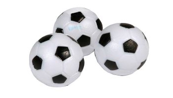 Hathaway Soccer Ball Style Foosballs | 3-Pack | NG1024 BG1024