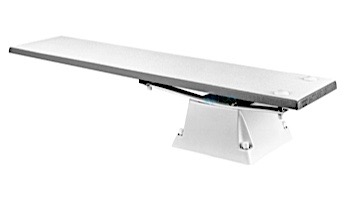 SR Smith Supreme Jump Stand with Frontier lll Board Complete | 8' Radiant White with White Tread | 68-209-6182