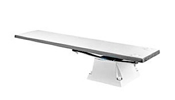 SR Smith Supreme Jump Stand with Glas-Hide Board Complete | 6' Radiant White with White Tread | 68-209-2362