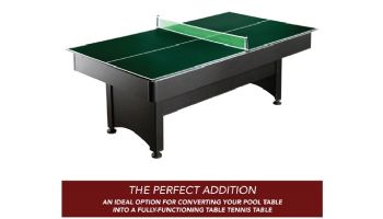 Hathaway Quick Set 9-Foot Table Tennis Conversion Top | Green | NG2323 BG2323