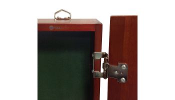 Hathaway Centerpoint Solid Wood Dartboard & Cabinet Set | Dark Cherry | NG1041CH BG1041CH