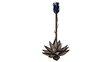 Desert Steel Blue Agave Garden Torch | Small | 451-010VT