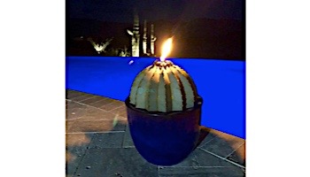 Desert Steel Golden Barrel Cactus wit Torch | Large | 350-030VT