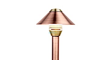 FX Luminaire BD LED Path Light | 1 LED | 24 Riser | Flat White | BD1LED24RFW KIT