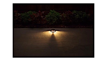FX Luminaire 6 LED Well Light | Flat Black | Ring | FC-6LED-RG-FB