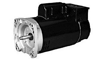 Replacement Square Flange Pool Motor 2HP | 230V 56 Frame Full-Rated | Two Speed with Timer B2984T | EB2984T