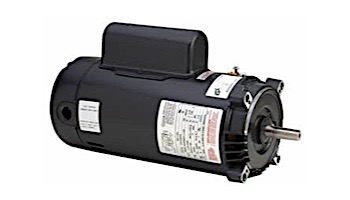 Replacement Keyed Shaft Pool Motor .5HP | 115/230V 56 Round Frame Full-Rated B120 | EB120