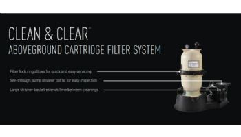 Pentair EasyClean Above Ground Filter System | 1.5 HP | 2-SPD | EC90 | PNEC0090OF2160