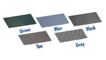 Merlin Dura-Mesh 15-Year Mesh Safety Cover | Rectangle 16' x 32' | Flush 4' x 8' Left Side Step | Green | 13M-M-GR