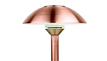 FX Luminaire CV 3 LED Pathlight | Copper Finish | 12" Riser | CV-3LED-12R-CU KIT