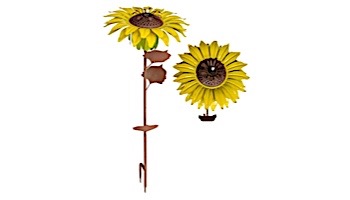 Desert Steel Sunflower Garden Torch 409-003