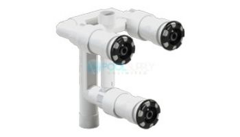 Waterway 7_quot; 3-Jet Straight Body Gunite Manifold Long with Internals Kit | 210-3420G | 210-3520G loading=