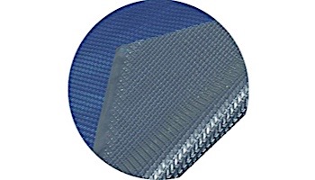 Space Age Solar Cover | 24' Round for Above Ground Pool | Blue-Silver | 5-Year Warranty | 8-MIL Thickness | SC-BS-000005