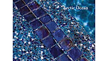 National Pool Tile Arctic 1x2 Glass Series Pool Tile | Ocean | 1x2081
