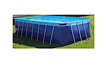 Splash-A-Round Pools Quik Swim 10'x18' Rectangular 48" Tall Metal Frame Pool | QS101848