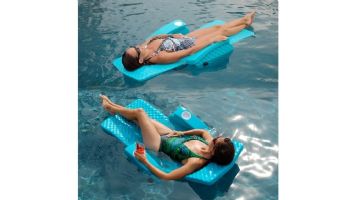 6400026 Super Soft Adjustable Recliner Foam Pool Float, Bahama