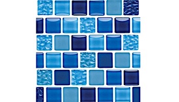 National Pool Tile Essence 1x1 Glass Tile | Royal Blue | ES-ROYAL 1X1