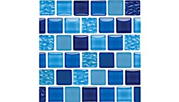 National Pool Tile Essence 1x1 Glass Tile | Royal Blue | ES-ROYAL 1X1