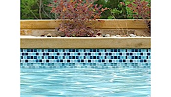 National Pool Tile Essence 1x1 Glass Tile | Imperial Blue | ES-IMPERIAL 1X1