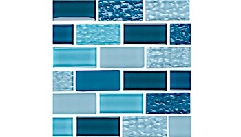 National Pool Tile Essence 1x2 Glass Tile | Royal Blue | ES-ROYAL 1X2