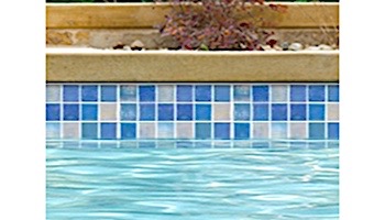 National Pool Tile Valencia 2x2 Series Glass Tile | Cielo | VAL-CIELO 2X2