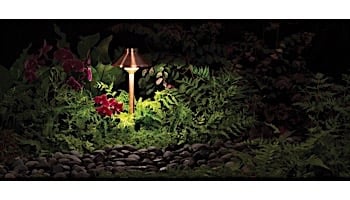 FX Luminaire JS 3 LED Path Light | Antique Tumbled | 18" Riser | JS3LED18RAT KIT