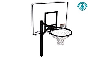 SR Smith Commercial RockSolid Basketball Game | Stainless Steel Frame | With Anchor | S-BASK-ERS