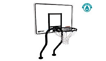 SR Smith Residential Salt Friendly Basketball Game | Black Sealed Steel Frame | With Anchors | S-BASK-CH