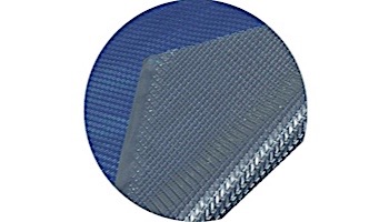 Space Age Solar Cover | 33' Round for Above Ground Pool | Blue-Silver | 5-Year Warranty | 8-MIL Thickness | SC-BS-000008