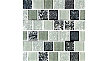 National Pool Tile Soleil 1x1 Glass Series Pool Tile | Blue | CLEO1X1