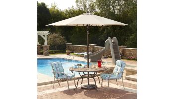 Cabo Auto-Open Umbrella | 9 ft. Octagon | Champagne Olefin Fabric | NU5419CH