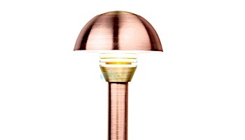 FX Luminaire PR 1 LED Path Light | Bronze Metallic | 8" Riser | PR1LED8RBZ KIT