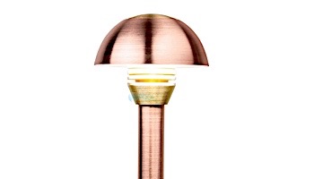 FX Luminaire PR 1 LED Path Light | Weathered Iron | 18" Riser | PR1LED18RWI KIT