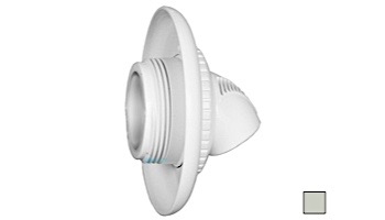 Infusion Pool Products Venturi Return Fitting | Threaded 1.5" Inlet with Flange | Light Gray | VRFTHFLG