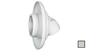 Infusion Pool Products Venturi Return Fitting | Threaded 1.5" Inlet with Flange | Light Gray | VRFTHFLG