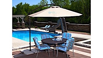 Santiago Cantilever Umbrella | 10ft Octagon | Beige Acrylic | NU6400B