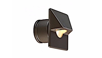 FX Luminaire PO 1LED Wall Light | Square | Bronze Metalic | PO-1LED-SQ-BZ
