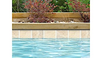 National Pool Tile Simulated Polished Travertine 6x6 Pool Tile | Beige | SPT-BEIGE
