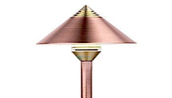 FX Luminaire QF LED Pathlight | Antique Bronze Finish | 12" Riser | QF-1LED-12R-AB KIT