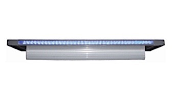 Brilliant Wonders 24" LED Waterfall Back Port | 6" Lip | 100 Ft. Cord | White | 25677-230-000