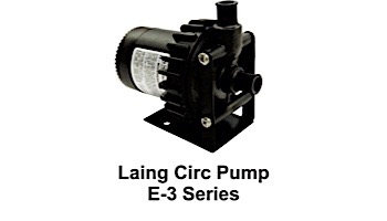 Laing Circ Pump Series E3 .5" Barbed 100-240V 4' Cord | 10-0126