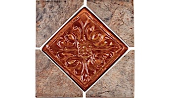 National Pool Tile Gemstone 6x6 Series | Oak Deco | GMS-OAK DECO