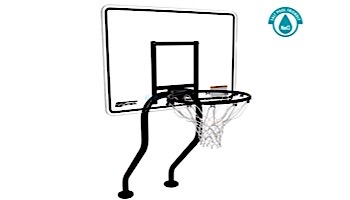 SR Smith Commercial Salt Friendly Basketball Game | Stainless Steel Frame | No Anchors | S-BASK-ECA