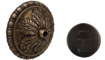 Black Oak Foundry Acanthus Leaf Emitter | Oil Rubbed Bronze Finish | M220-ORB