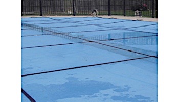 PoolTux 20-Year Emperor Solid Safety Cover | No Step Rectangle 16' x 34' Blue | CSPTBS16340