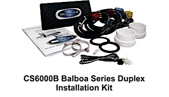 HydroQuip CS6000B Slide Balboa Duplex Series Spa Control Pack | 120V - 240V | CS6109B-US