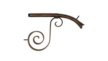 Black Oak Foundry Large Courtyard Spout | Antique Brass / Bronze Finish | S7600-AB | S7642-AB